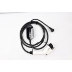 EVPOWBOX Type1 Portable EV Charger 3.5m Cable with WIFI APP Control 16A 3.5KW Set Charging&DelayTime 8A-10A-13A-16A Adjustable