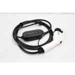 EVPOWBOX Type1 Portable EV Charger 3.5m Cable with WIFI APP Control 16A 3.5KW Set Charging&DelayTime 8A-10A-13A-16A Adjustable
